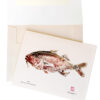 gyotaku note cards by Debra Lumpkins