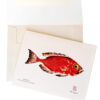 gyotaku note cards by Debra Lumpkins