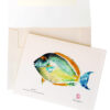 gyotaku note cards by Debra Lumpkins