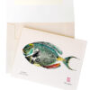 gyotaku note cards by Debra Lumpkins